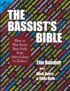 The Bassist's Bible: How to Play Every Drum Style from Afro-Cuban to Zydeco cover graphic