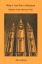 Why I Am Not a Mormon, by John Johnson cover graphic
